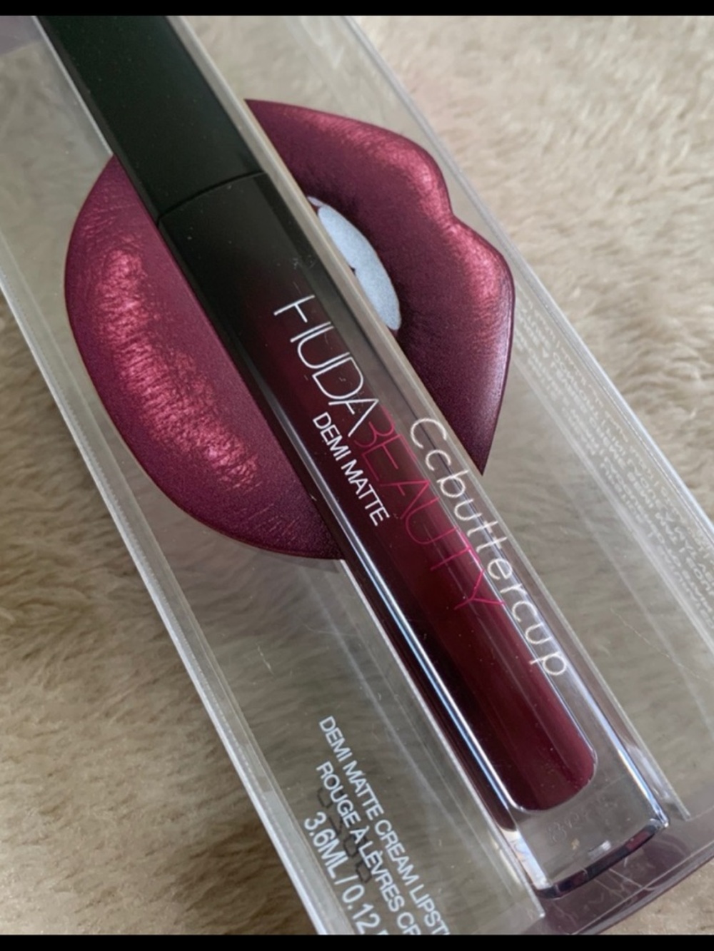 Huda Beauty Demi Matte Liquid Lipstick Bawse BNIB